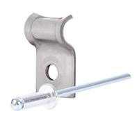 Alberts 855529 Tension Wire Holder with Rivet pin | Stainless Steel | Set of 50