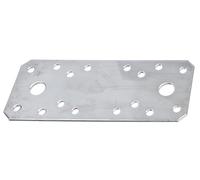 Alberts 855703 Flat Connector | Stainless Steel | 133 x 55 x 2.0 mm | Set of 50