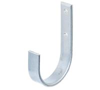 Alberts 856229 Wall Hooks | Available in Different Designs | Curved | electrogalvanised Blue | 110 x 60 mm | Set of 10
