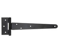 Alberts 859275 Tee Hinge | Black dip Coating | Strip 248 x 46 mm | Hinge 90 x 40 mm | Set of 10