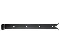 Alberts 862763 Shutter Hinge | in Different Designs | Black | roll Ø14 mm | Size 400 x 35 mm | Set of 10