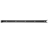 Alberts 862794 Shutter Hinge | in Different Designs | Black | roll Ø14 mm | Size 700 x 35 mm | Set of 10