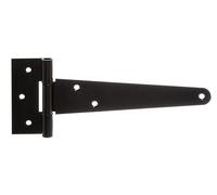 Alberts 864118 Box Hinge | with Loose pin | Black Dipping Varnish | Hinge: 198 x 40 mm | Set of 10