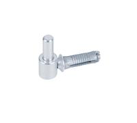 Alberts 864422 Hook for screwing in | with Metric Thread | electrogalvanised Blue | Backset Ø14 mm | 65 x 33 mm | Set of 10