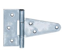 Alberts 864521 Box Hinge | with Loose pin | galvanised Blue | Hinge: 148 x 40 mm | Set of 10
