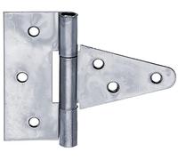Alberts 864613 Box Hinge | with Loose pin | galvanised Blue | Hinge: 148 x 40 mm | Set of 10
