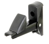 Alberts 864675 Shutter and Door Holder | self-Closing | Aluminium, Black Lacquered | Distance Stop - Plate 15-50 mm | Set of 10