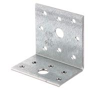 Alberts 866846 Angle Bracket | sendzimir galvanised | 40 x 60 x 60 mm | Set of 50