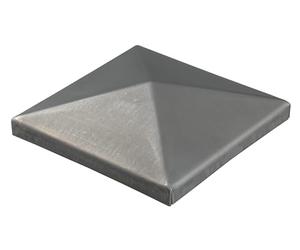Alberts 866952 Post cap for square metal posts | for welding | steel | 80 x 80 mm | set of 10