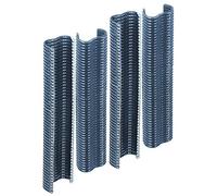 Alberts GAH 531010 Wire Clip Zinc Phosphated Anthracite Plastic Coated Width 22 mm Set of 200, Charcoal, 200 Stück