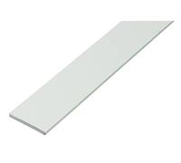 ALBERTS PVC Flat Bar, White, 1000mm x 30mm x 3mm