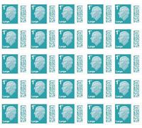 Albian Trading 1st Class Large Letter Stamps (25 Stamps) - 1st Class Large Letter Stamps - Barcoded Self Adhesive UK Large Letter Postage Stamps for Postage - (25 Total)