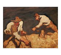 Albin Eggerlienz Reapers In A Gathering Storm Large Art Print Poster Wall Decor Premium Mural