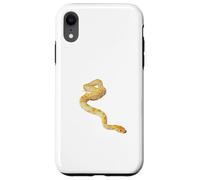 Albino Burmese Python Snake Case for iPhone XR