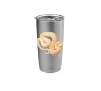 Albino Burmese Python Snake Stainless Steel Insulated Tumbler