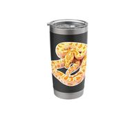 Albino Burmese Python Snake Stainless Steel Insulated Tumbler