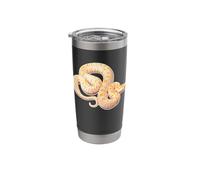 Albino Burmese Python Snake Stainless Steel Insulated Tumbler