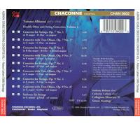ALBINONI: DOUBLE OBOE CONCERTOS & STRING CONCERTOS, VOL. 1 NEW CD