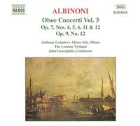 Albinoni: Oboe Concerti, Vol.3