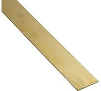 Albion Alloys 25mm x 0.6mm Brass Strip (3 Pieces)