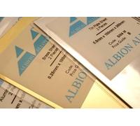 Albion Alloys Brass Sheet 0.25mm - 100mm x 250mm - 2 Pack-SM2M