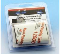 Albion Alloys Micro Finishing Cloth Abrasive Sheets - 9 sheet-2050A