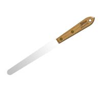 Albion Engineering Company 258-5TPS Classic Tapered Spatula, Stainless Steel, Hardwood Handle, 1/2" Wide Tapered Tip x 5" Long Blade