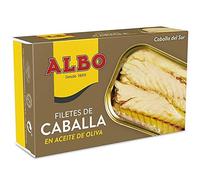 Albo Fillets Mackerel South Olive Oil - 120 G Neto - Pack of 6 units