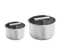 Albondigas Press - Stainless Steel Mould, 6/12 Holes | Anti-ring Utensil with Ergonomic Design for Forming Meat, Fish or Vegetables at Home