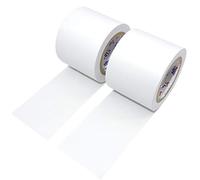 ALBOYI 2 Rolls Electrical Insulation Tape, 50mm x 15m PVC Flame Retardant Waterproof Insulating Tape for Wiring, Cable Protection and Electrical Repairs (White)