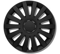 ALBRECHT automotive 09694 Car Wheel Trims Wind 14 " inches, 1 Set of 4 Units, Black