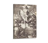 Albrecht Dürer Artwork Poster Work《the Resurrection》 Wall Art Picture Painting Canvas Prints Artworks Bedroom Living Room Decor 12x18inch(30x45cm)