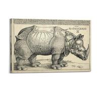 Albrecht Durer Painter《The Rhinoceros》Artworks Posters Picture Canvas Wall Paint Arts Decor Modern Home Artworks 16x24inch(40x60cm)