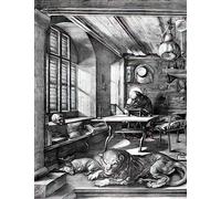 Albrecht Durer photo A4 st jerome in his study 1514