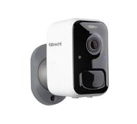 Albrecht Home SC 100 WiFi Surveillance Camera, 21500, Full HD Night Vision, IP65 Waterproof, Motion Sensor