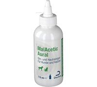Albrecht MalAcetic Aural Ear and Skin Cleaner for Dogs, Cats and Small Pets - 118 ml
