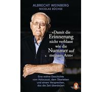 Albrecht Weinberg - Damit die Erinnerung nicht, Buchse.