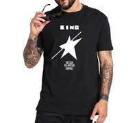 Album A Star Named Sun T Shirt Kino The Soviet Tshirt Crew Neck Short Sleeve Cotton Tee Tops Black