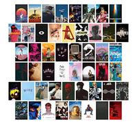 Album Cover Aesthetic Pictures Wall Collage,50 PCS Musical Theatre Wall Collage Kit Art Posters Indie Room Decor Aesthetic Picture for Wall Decoration for Room Bedroom Aesthetic