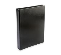 Album for 300 banknotes, black, with 100 integrated clear sheets