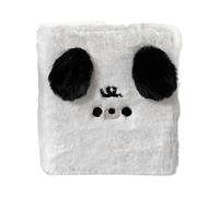 Album for Photos,Plush Photo Binder with Plush Dog Cover - Adjustable Rings Portable Organization Photobook for Wedding Travel Kids School Memory Keeping