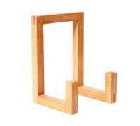 Album Holder - Classic Solid Wood Shelf | Storage Cabinet Organization for Living Room, Bedroom, Home, Parties, Birthday Gift Collection