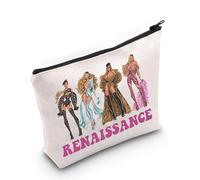 Album Inspired Gift Music Lover Gift Singer's Merchandise Gift Zipper Pouch Makeup Bag (Renaisance EU)