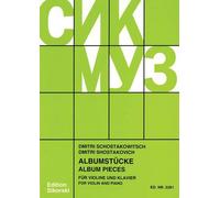 [(Album Pieces: Violin and Piano)] [Author: Dmitrii Dmitrievich Shostakovich] published on (August, 2005)