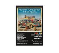Album Poster of The Big Revival by Kenny Chesney Posters Canvas Cover Wall Art Print Aesthetic Poster for Living Room Bedroom Office Decor Creative Art Gift 16x24inch(40x60cm) Unframe-style-29