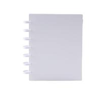 Album Small Card Live Page Four Palace Chasing Storage for Documents Collection(White)