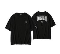 Album Towards The Light T-Shirt Printed Merch T-Shirt Tee for Cute Fans Girls(A Black,XL)