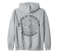 Albuquerque New Mexico Hot Air Balloon Zip Hoodie