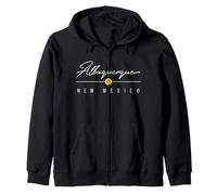 Albuquerque New Mexico (NM) Zip Hoodie