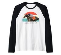 Albus Horse, Horse Racing, Santa Anita, Del Mar Thoroughbred Raglan Baseball Tee